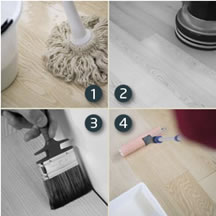 Verarbeitung und Anwendung WoCa Wood Floor Lacquer Wood Floor Lacquer is a water-based lacquer for the basic finish of solid wood.