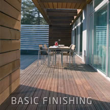 Verarbeitung und Anwendung WoCa Outdoor Basic Finishing The Woca Outdoor Products avouches an efficient finishing for outdoor wood maintaining.